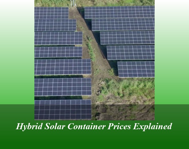 Hybrid Solar Container Prices Explained